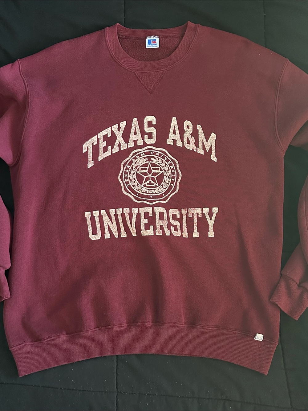 Vintage Russell Athletic Texas A&M University Crewneck Sweatshirt XL